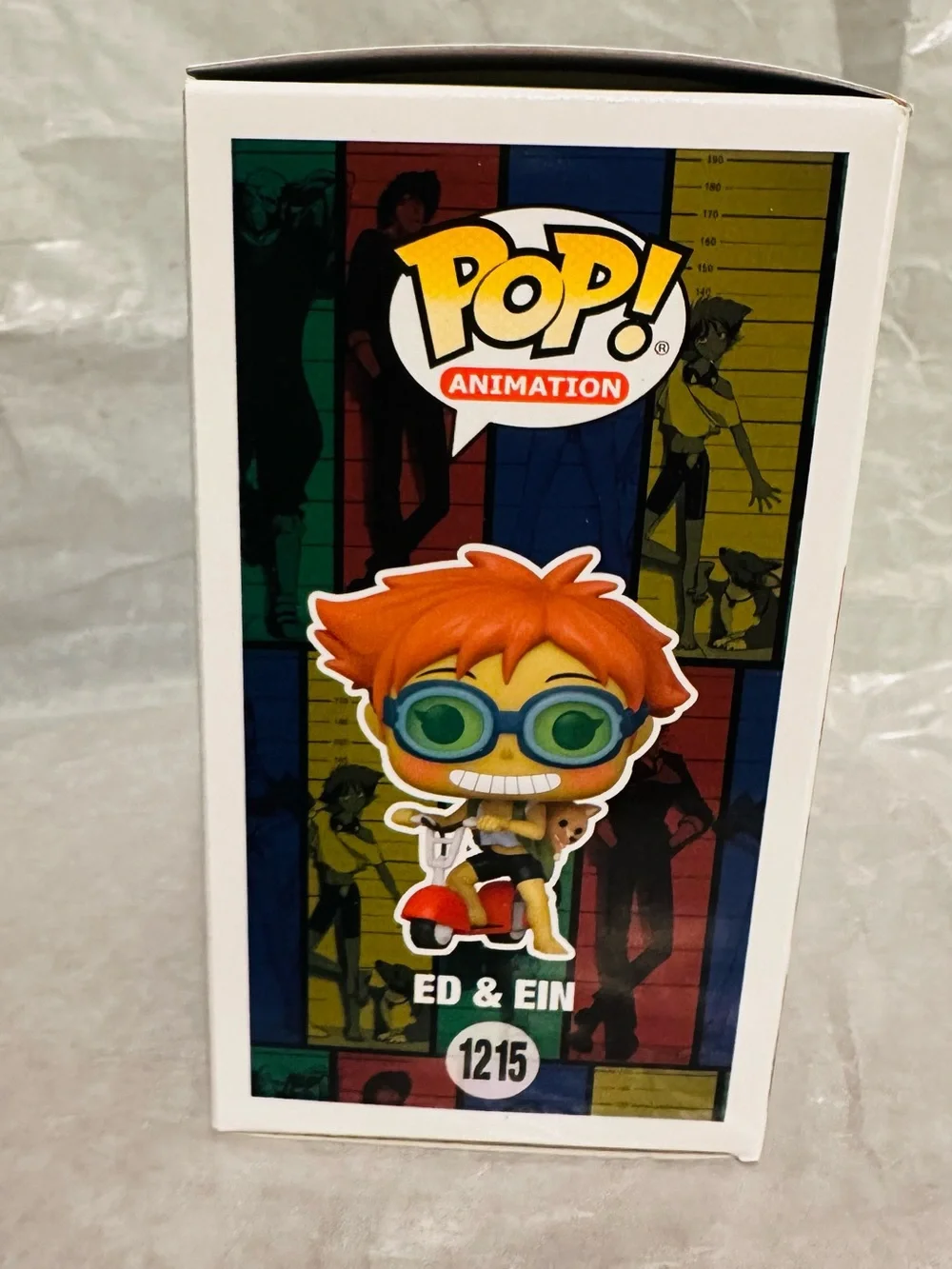 Funko Pop Animation Cowboy Bebop Ed & Ein Vinyl Figure #1215 2022